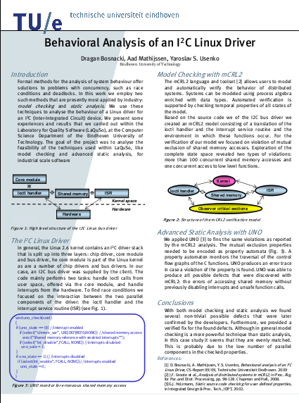 FMICS 2009 poster