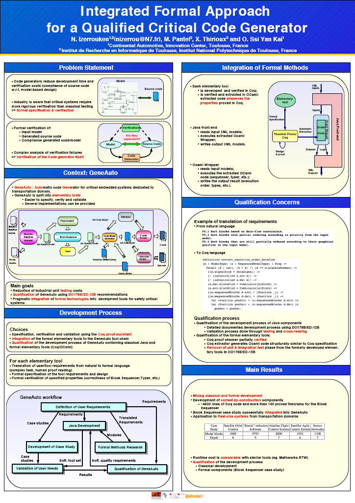 Izerrouken-Pantel-Thirioux-Ssi-yan-kai FMICS 2009 poster